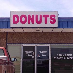 Logo for Gourmet Donuts