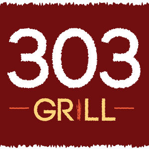 303 Bar and Grill logo