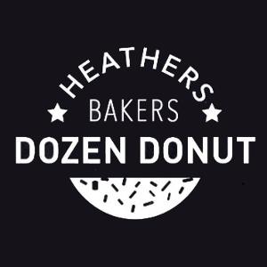 Heather's Bakers Dozen Donuts logo