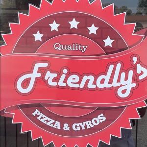 Logo for Friendly's Brooklyn Style Pizza