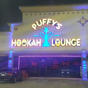 Puffy's Hookah Lounge logo
