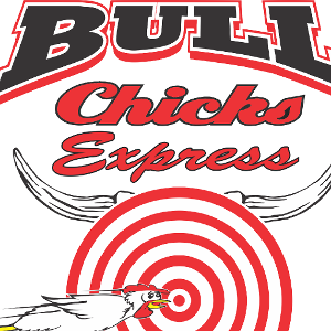 Logo for Bull Chicks Express