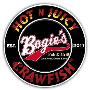 Logo for Bogie's Pub & Grill missouri city tx