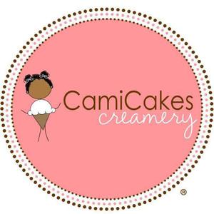 Logo for CamiCakes Cupcakes