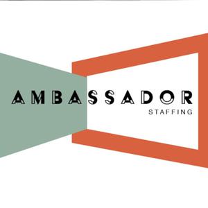 Logo for Ambassador Staffing Agency