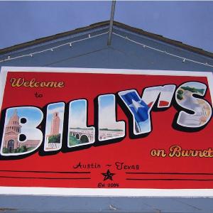 Logo for Billy's On Burnet