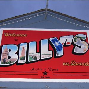 Billy's On Burnet logo