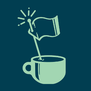 Tea + Victory logo
