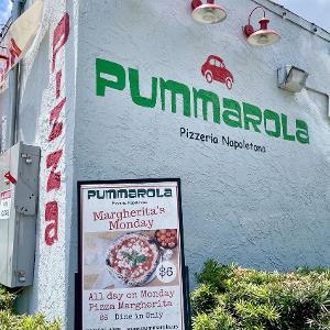 Logo for Pummarola Midtown "Pizza Napoletana"