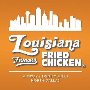 Logo for Louisiana Famous Fried Chicken North Dallas
