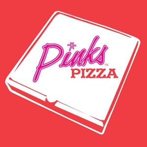 Pink's Pizza logo