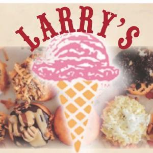 Logo for Larry's Ice Cream & Gelatos