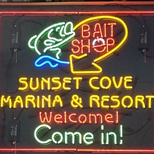 Logo for Sunset Cove Marina- Campground & RV Resort
