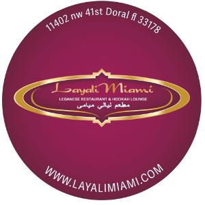 Layali Miami Lebanese Restaurant & Hookah Lounge logo