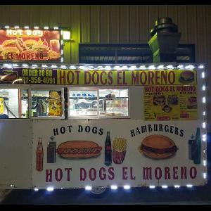 Logo for Hot Dogs El moreno
