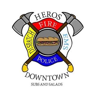 Heros Downtown Subs & Salads logo