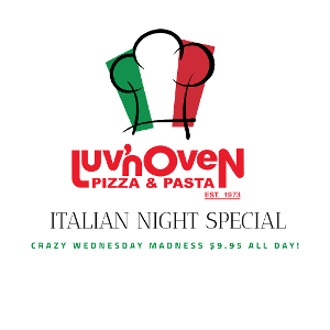 Luv'n Oven Pizza & Pasta logo