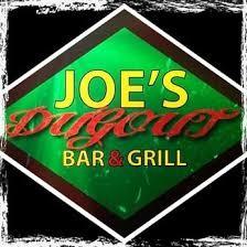 Logo for Joe's Dugout Bar & Grill