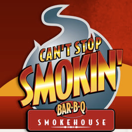 Logo for Can't Stop Smokin' BBQ