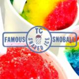 T C Shaved Ice logo