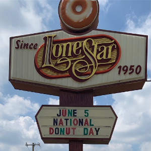 Logo for Lone Star Donuts