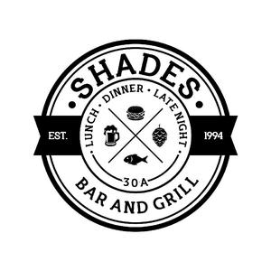 Shades Bar and Grill logo