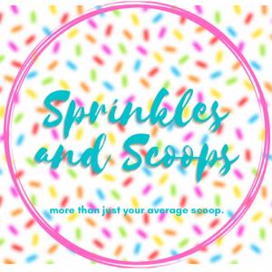 Sprinkles & Scoops Ice Cream Shop logo