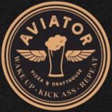 Aviator Pizza and Drafthouse logo