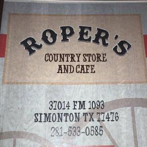 Ropers Country Store & Cafe logo