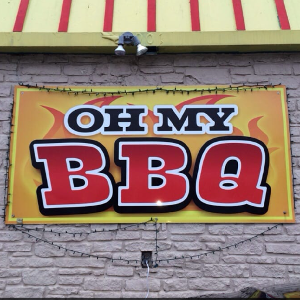 Oh My BBQ logo