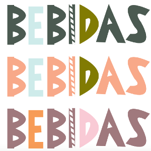 Logo for Bebidas