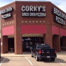 Logo for Corky's Brick Oven Pizzeria