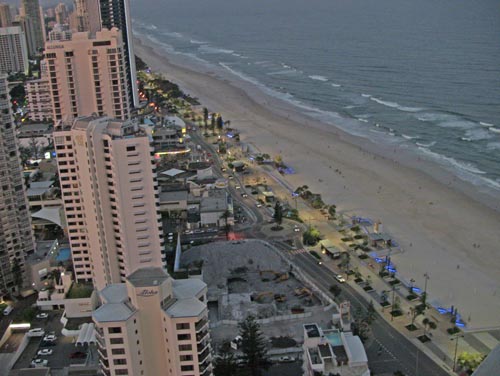 Beach View of Real Estate