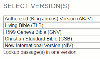 Clicking Lookup P Age Will Then Show Your Specified Bible P Age In All Of The Bible Versions You Selected Side By Side Clicking Lookup P Age Will Then Show Your Specified Bible P Age In All Of The Bible Versions You Selected Side By Side