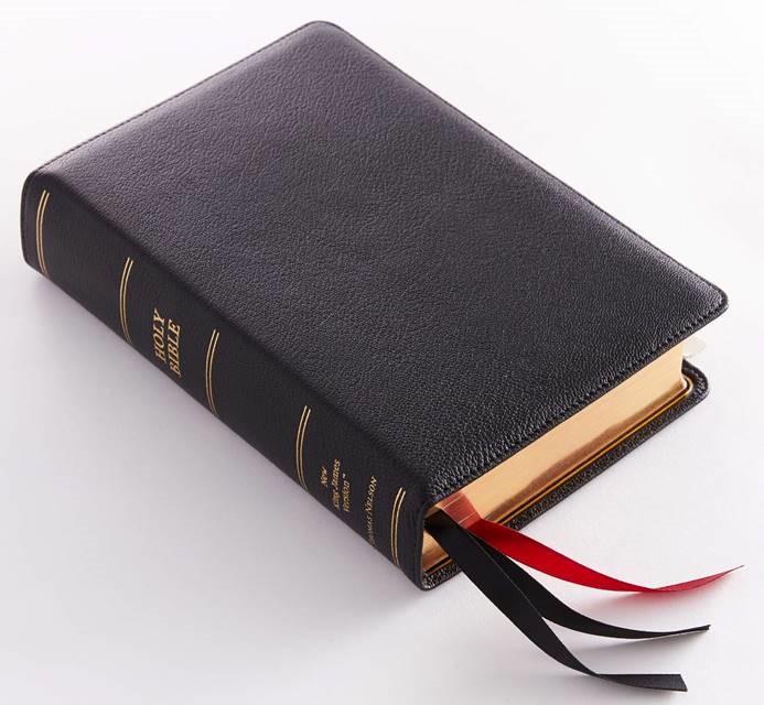Learn more about the NKJV Comfort Print Single-Column Reference Bible, Premium Leather, Black, Premier Collection in the Bible Gateway Store where you'll enjoy low prices every day Learn more about the NKJV Comfort Print Single-Column Reference Bible, Premium Leather, Black, Premier Collection in the Bible Gateway Store where you'll enjoy low prices every day