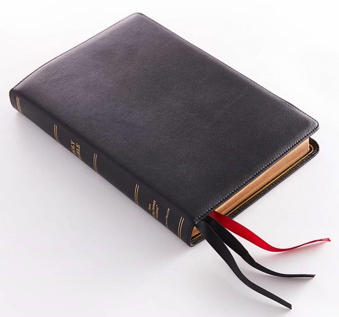 Learn more about the NKJV Comfort Print Thinline Reference Bible, Large Print, Premium Leather, Black, Premier Collection in the Bible Gateway Store where you'll enjoy low prices every day Learn more about the NKJV Comfort Print Thinline Reference Bible, Large Print, Premium Leather, Black, Premier Collection in the Bible Gateway Store where you'll enjoy low prices every day