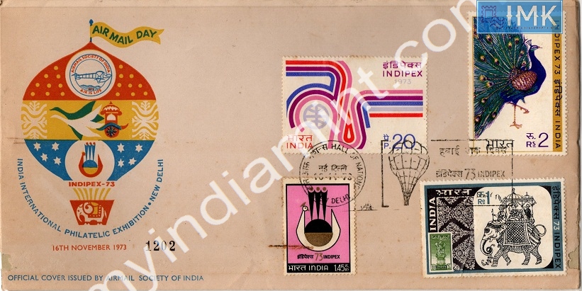 Lot 664 - Special Cover 1c. SPECIAL COVERS -  Myindiamint  Auction 7 Part 1 THE MARATHON - Day 1 (The Starting Nerves)