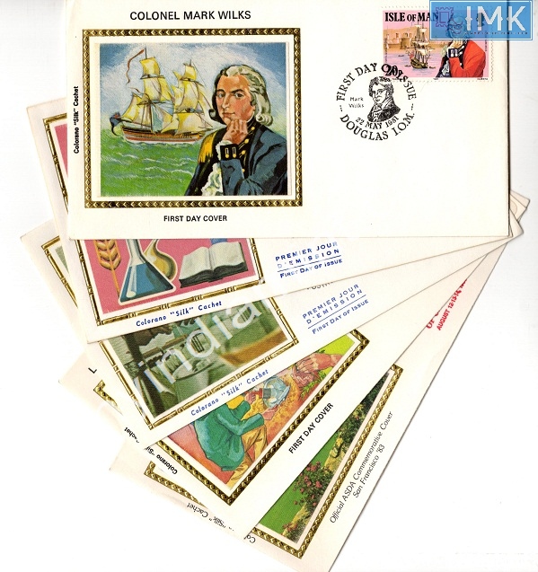 Lot 849 - foreign covers 1d. Foreign Covers -  Myindiamint  Auction 7 Part 1 THE MARATHON - Day 1 (The Starting Nerves)