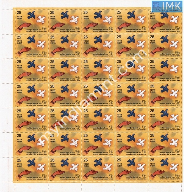 Lot 1129 - Full Sheet MNH 2a. Mint Sheets (1954-90) -  Myindiamint Auction 7 Part 2 THE MARATHON - Day 2 - (The Build Phase) 