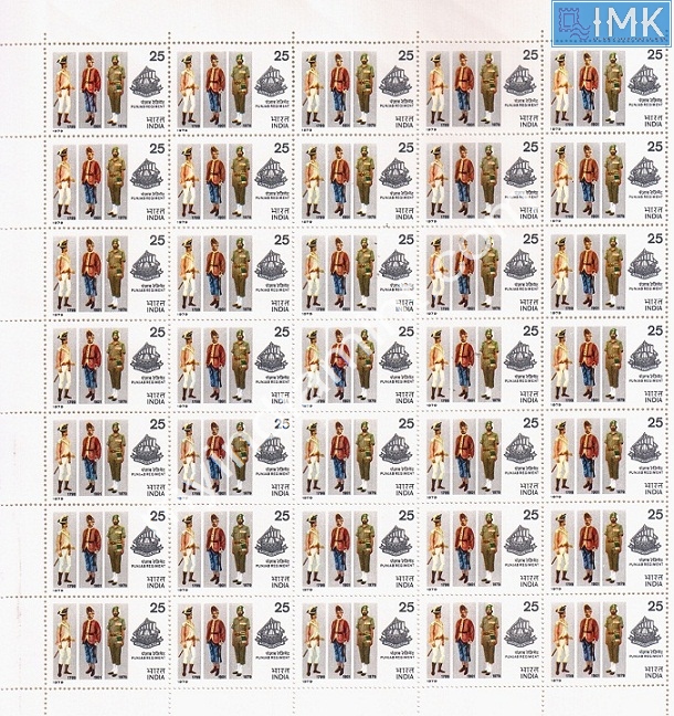 Lot 1167 - Full Sheet MNH 2a. Mint Sheets (1954-90) -  Myindiamint Auction 7 Part 2 THE MARATHON - Day 2 - (The Build Phase) 