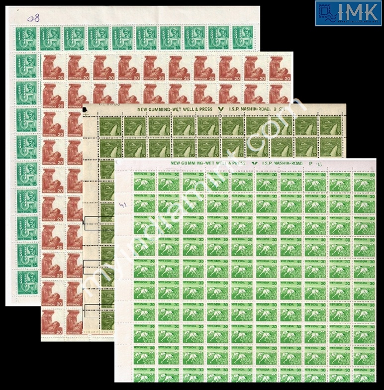 Lot 1424 - Full Sheet MNH 2d. Definitive Sheets - Myindiamint Auction 7 Part 2 THE MARATHON - Day 2 - (The Build Phase) Lot 1424 - Full Sheet MNH 2d. Definitive Sheets - Myindiamint Auction 7 Part 2 THE MARATHON - Day 2 - (The Build Phase)
