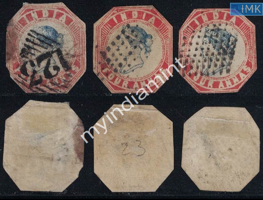 Lot 2056 - Pre-Independence 3c. Lithographs -  Myindiamint Auction 7 Part 3 THE MARATHON - Day 3 Premium- (The Final Stretch)