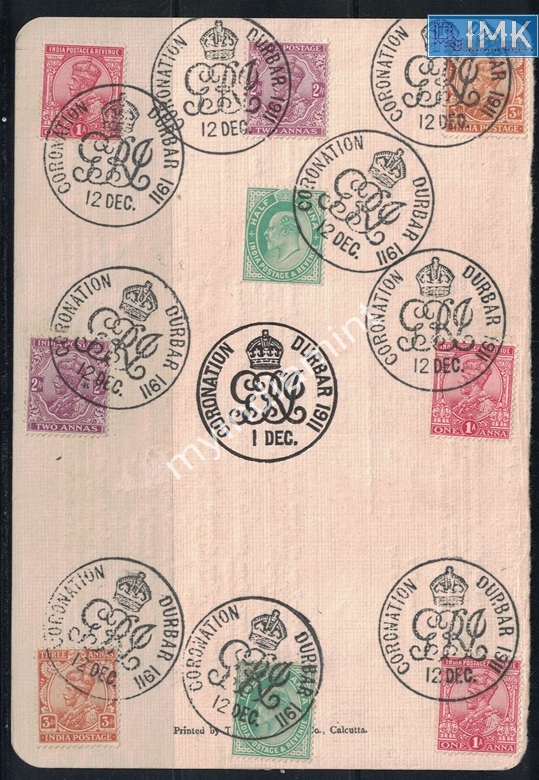 Lot 2084 - Folder 3d. Pre- Covers & Folders -  Myindiamint Auction 7 Part 3 THE MARATHON - Day 3 Premium- (The Final Stretch)