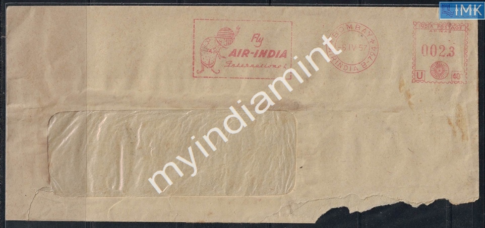 Lot 2704 - Cover 3j. Unique - Myindiamint Auction 7 Part 3 THE MARATHON - Day 3 Premium- (The Final Stretch) Lot 2704 - Cover 3j. Unique - Myindiamint Auction 7 Part 3 THE MARATHON - Day 3 Premium- (The Final Stretch)