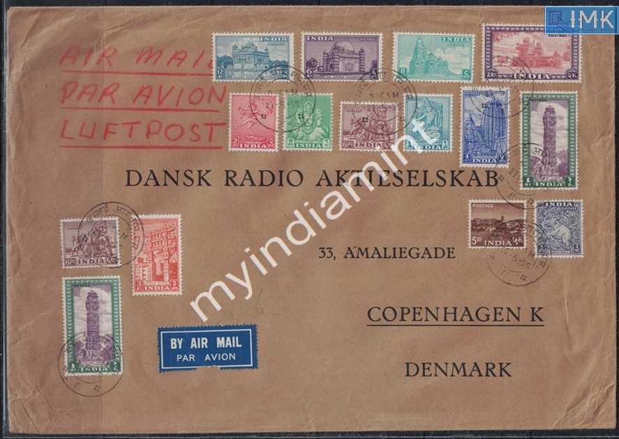 Lot 2706 - Cover 3j. Unique -  Myindiamint Auction 7 Part 3 THE MARATHON - Day 3 Premium- (The Final Stretch)