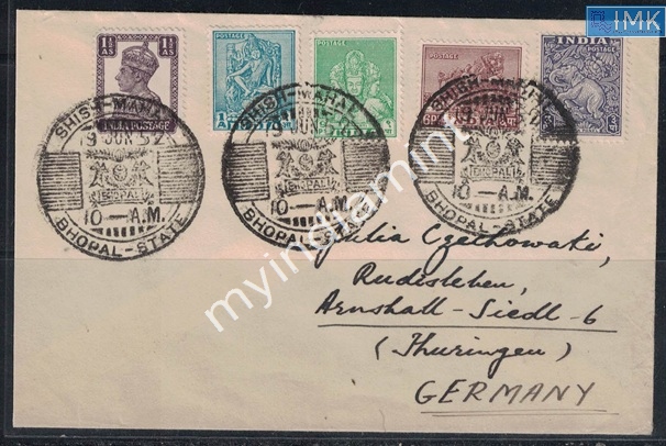 Lot 2710 - Cover 3j. Unique -  Myindiamint Auction 7 Part 3 THE MARATHON - Day 3 Premium- (The Final Stretch)