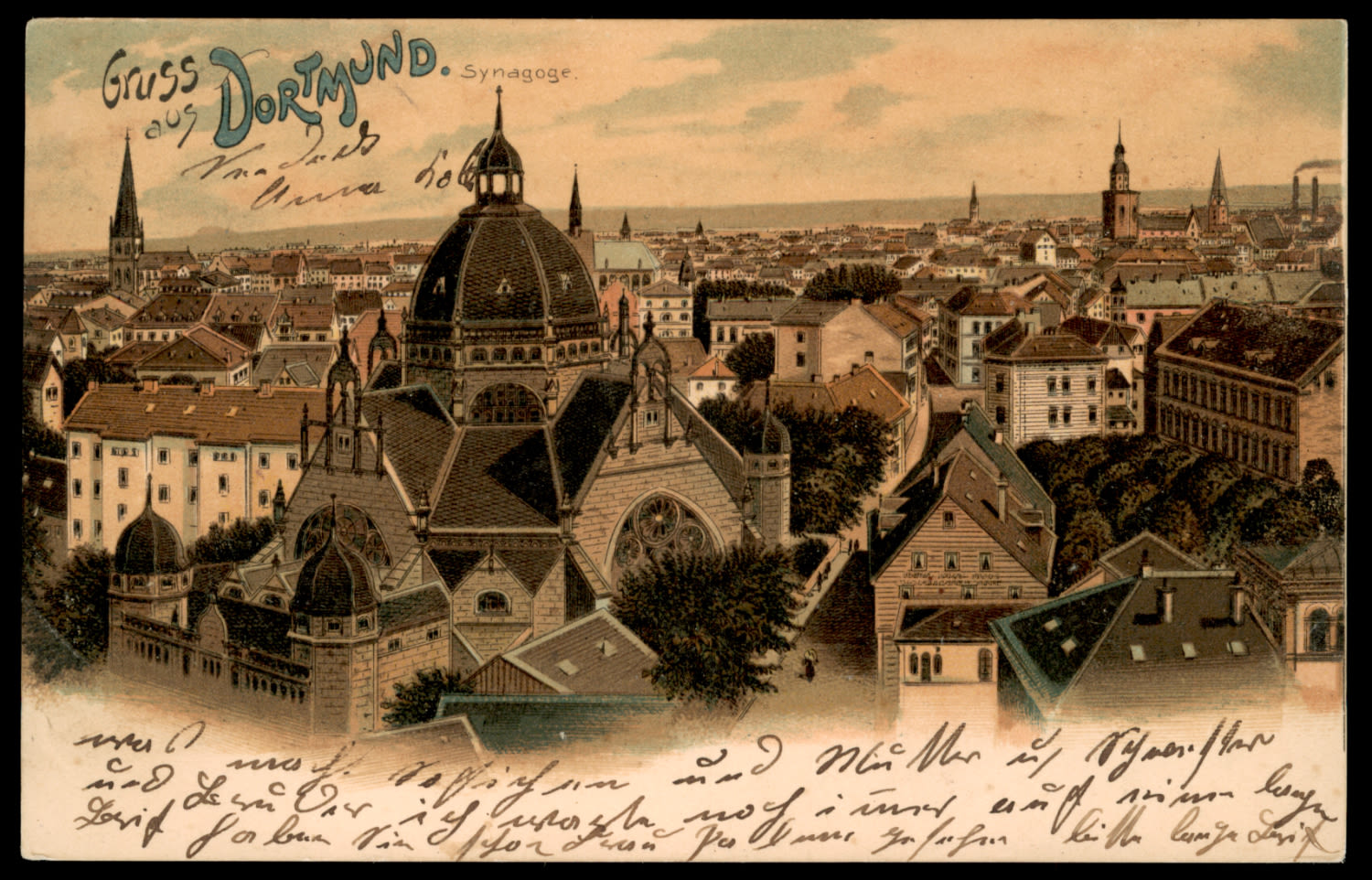 Lot 16 - synagogue postcards - ISRASTAMPS Auction #5 Lot 16 - synagogue postcards - ISRASTAMPS Auction #5