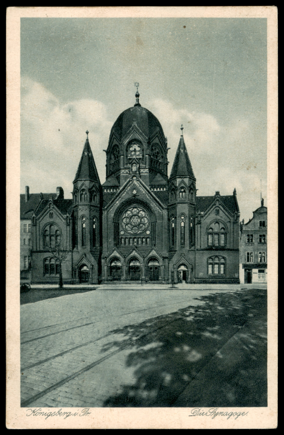 Lot 27 - synagogue postcards - ISRASTAMPS Auction #5 Lot 27 - synagogue postcards - ISRASTAMPS Auction #5