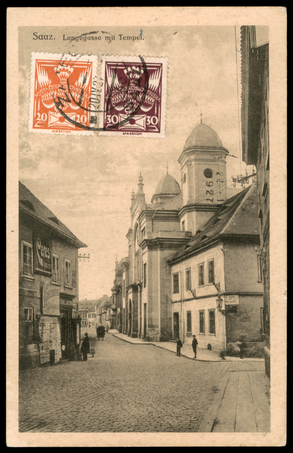 Lot 29 - synagogue postcards - ISRASTAMPS Auction #5 Lot 29 - synagogue postcards - ISRASTAMPS Auction #5