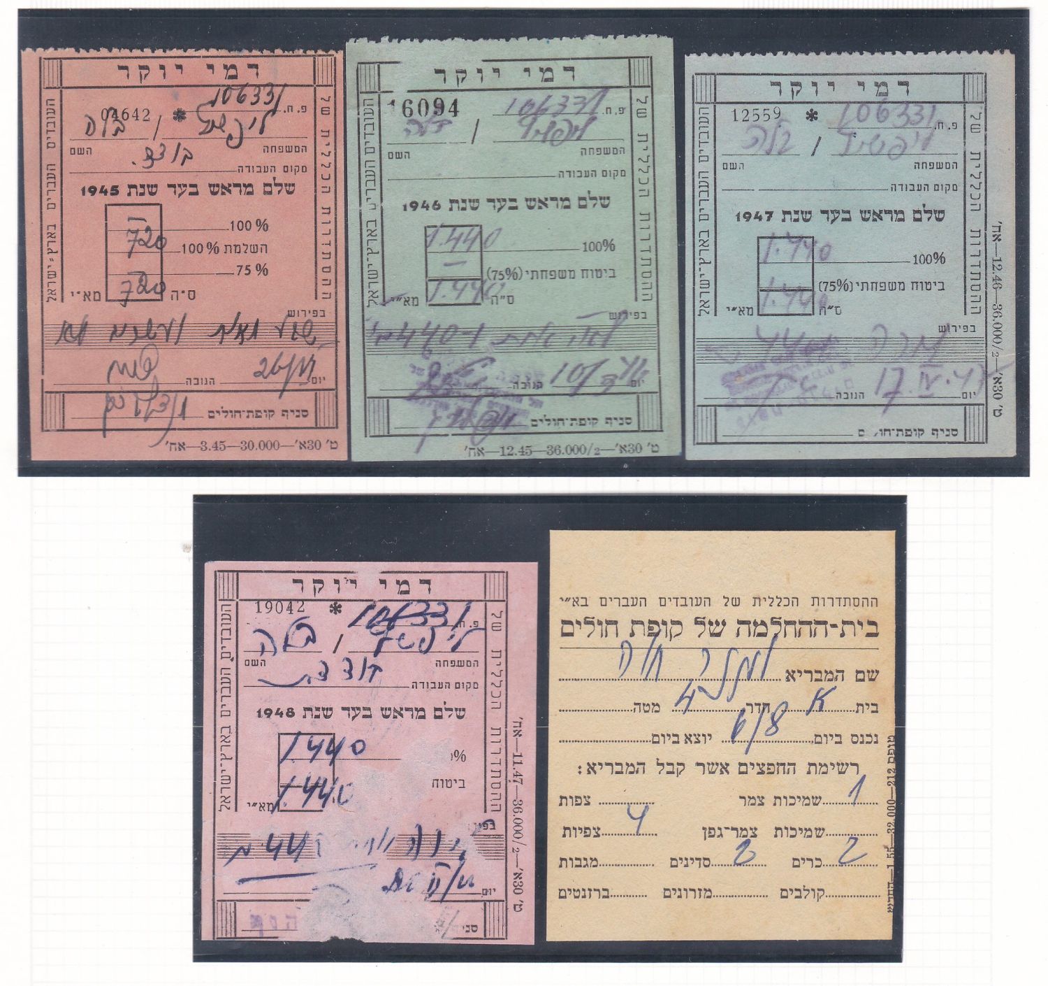 Lot 52 - Jewish Medicine - ISRASTAMPS Auction #5 Lot 52 - Jewish Medicine - ISRASTAMPS Auction #5